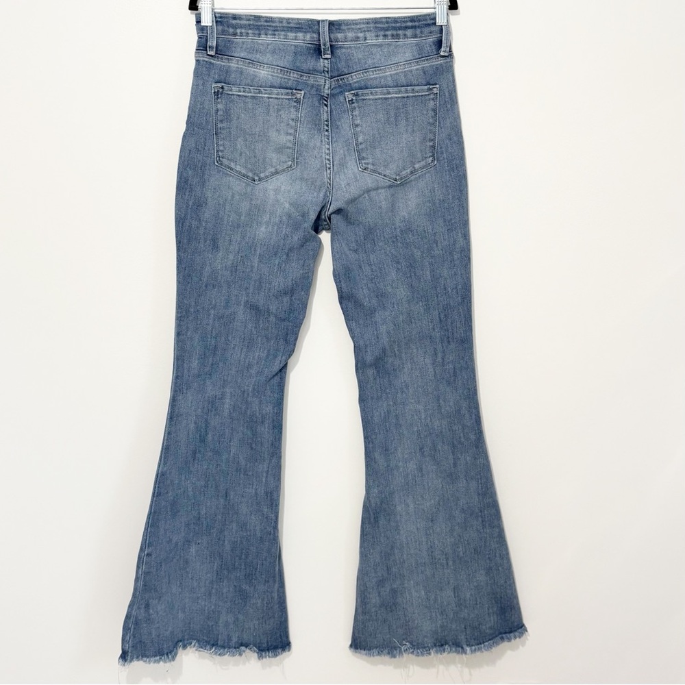 VERVET Belle Flare Jeans High Rise Size 30 Stretch Denim - Picture 2 of 11